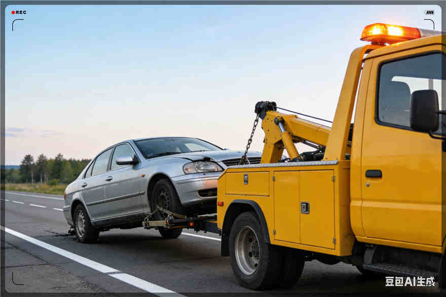 左权拖车救援电话【案例】